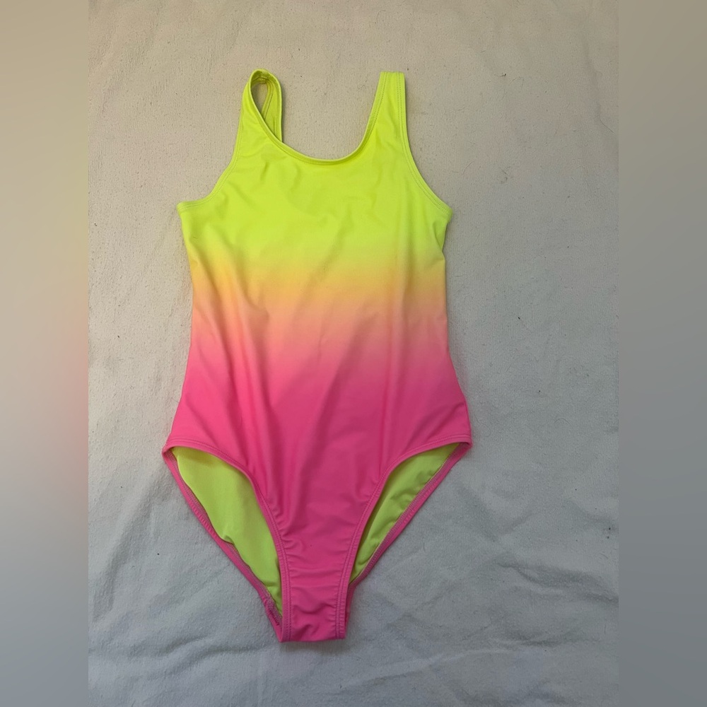 GAP Bathing Suit Pink - Yellow Bright
